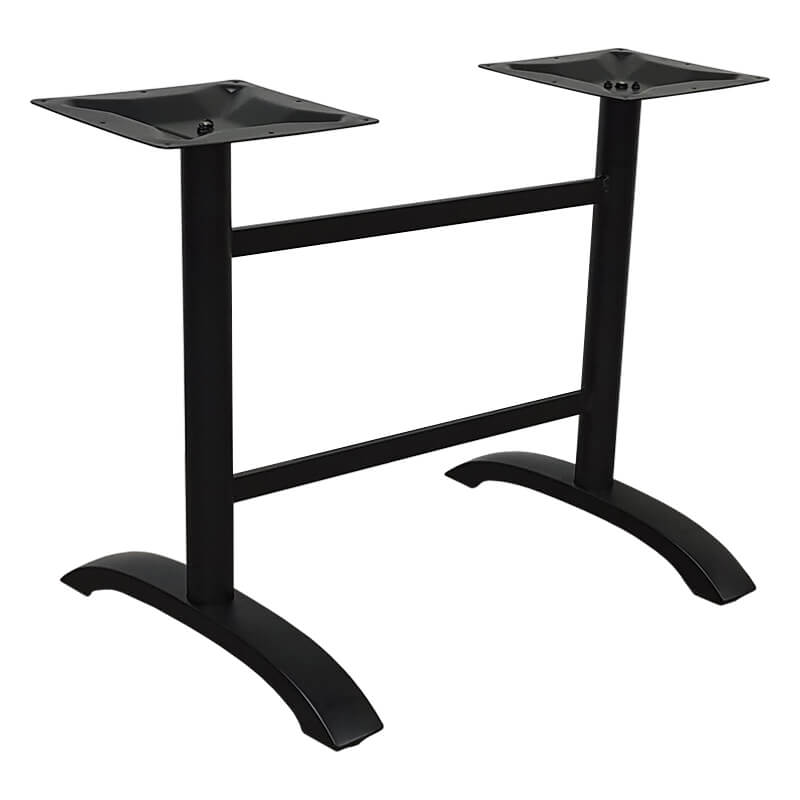 Mesa de café de aluminio 56 × 8 altura 72