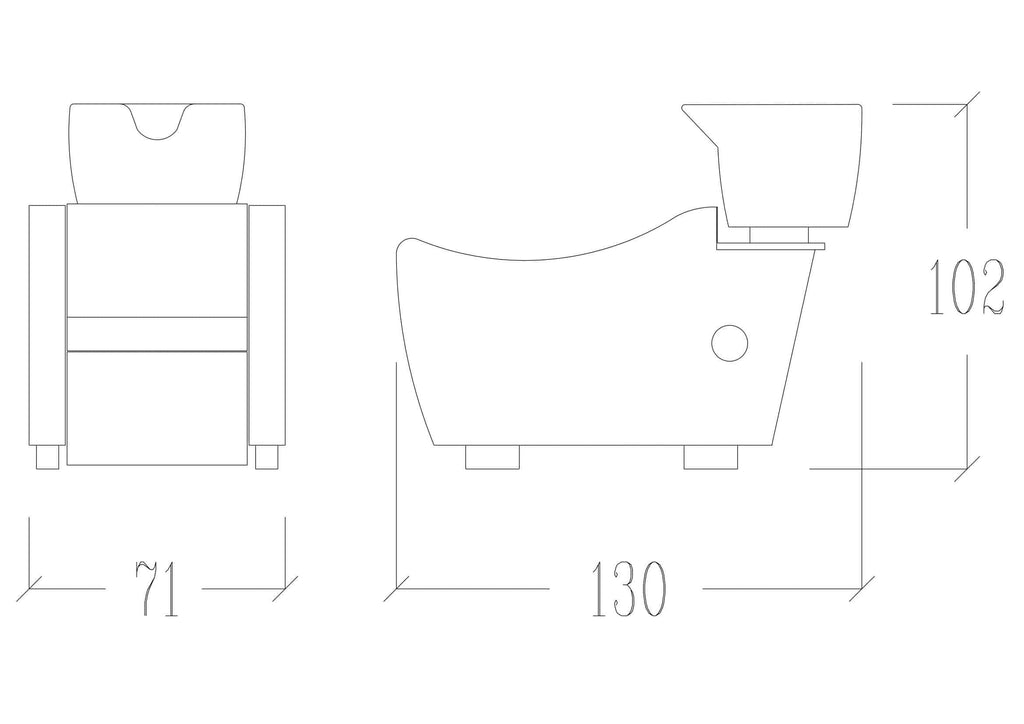 Nirvana washing chair