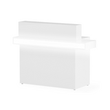 Muebles de recepción de escritorio natural