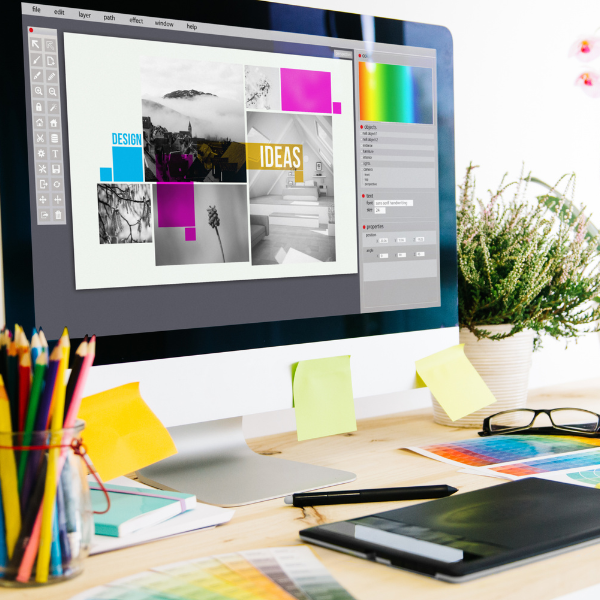 Diseño + bancos de instalación