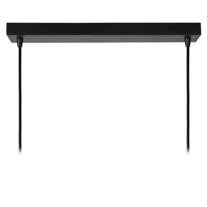 Lámpara colgante negra Ruben Quattro