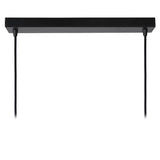 Lámpara colgante negra Ruben Quattro