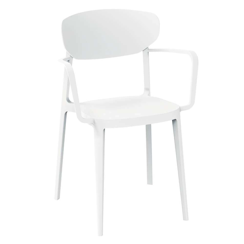 Silla lugano blanca