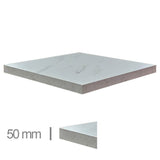 Bandeja de mesa de Dublín de mármol blanco de 70x70cm