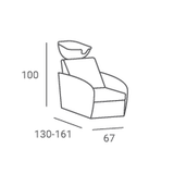 Fauteuil de Lavage Comfort P