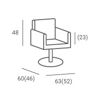 Fauteuil de Coiffure ENZO