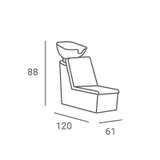 Fauteuil de Lavage Carmen