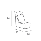Fauteuil de Lavage Lea