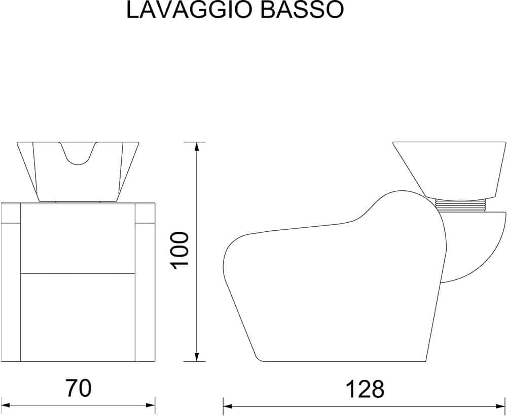 Beauty Basket Flora washing chair