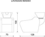 Beauty Basket Flora washing chair