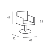 Fauteuil de Coiffure LEA