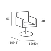 Fauteuil de Coiffure LEVANTE