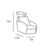 Fauteuil de Lavage LUNA