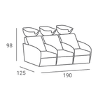 Fauteuil de Lavage MALI SOFA III