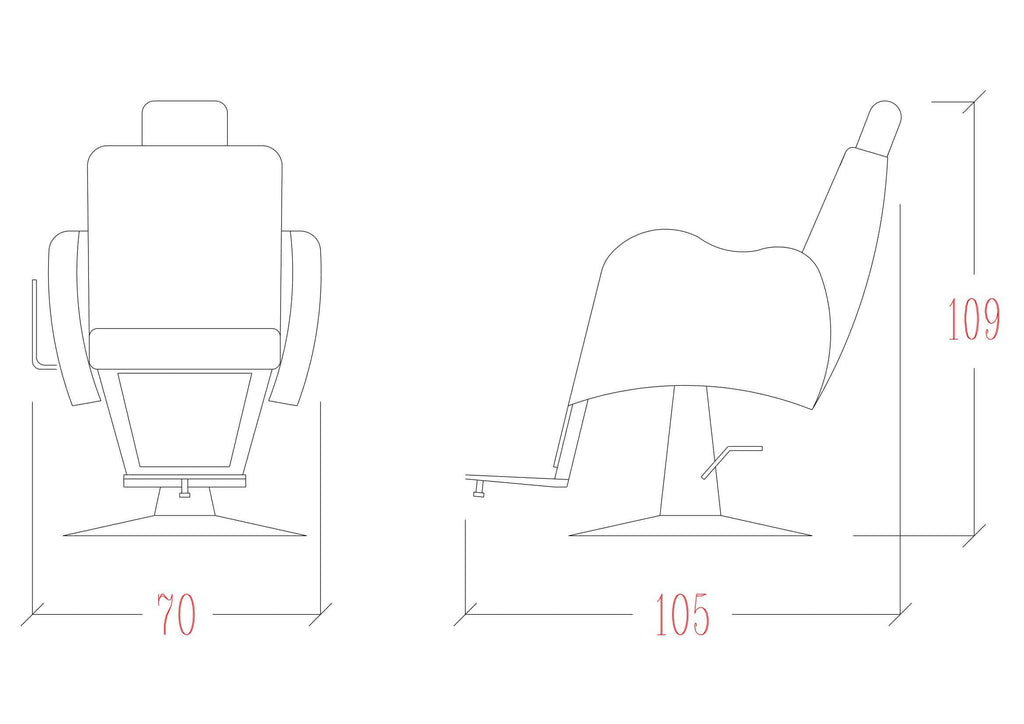 Barbier Newton Plus Sessel