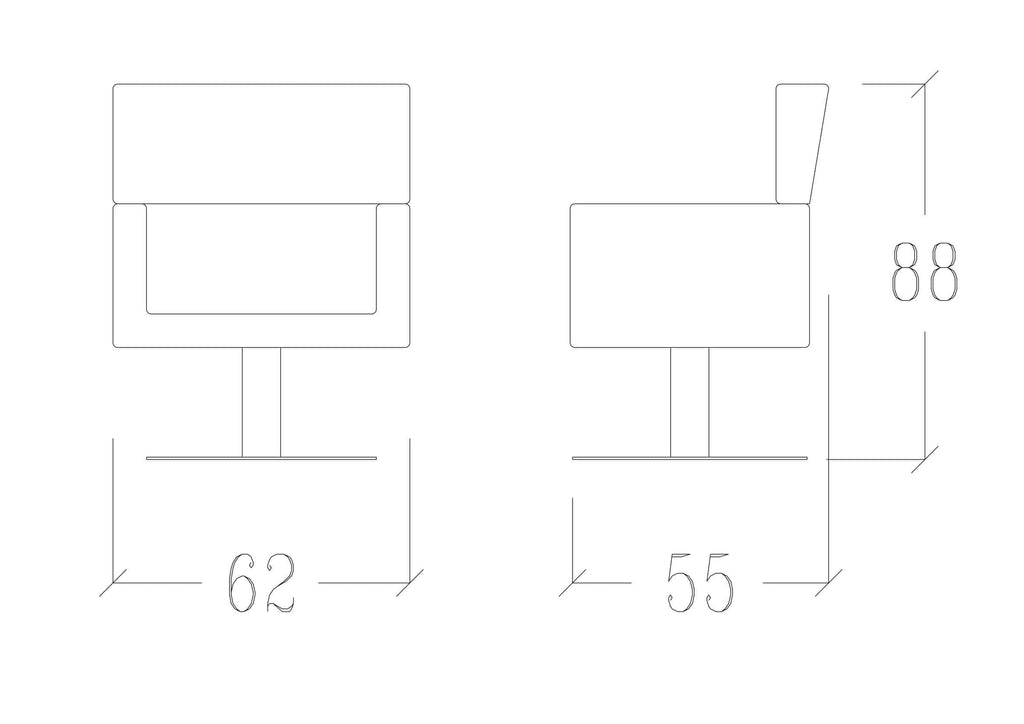 Piccadilly hairstyle armchair