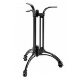 Mesa de hierro fundido de aluminio 60 × 60 cm