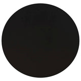 Bandeja de mesa negra compacta 69 cm