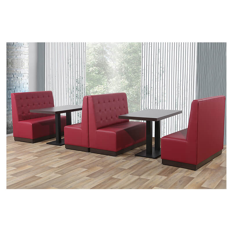 Banquette Luna Bordeaux