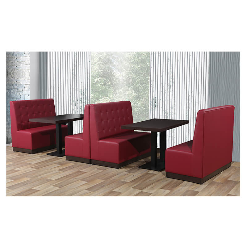 Banquette Luna Bordeaux