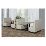 Luna Cream Coffee Bench