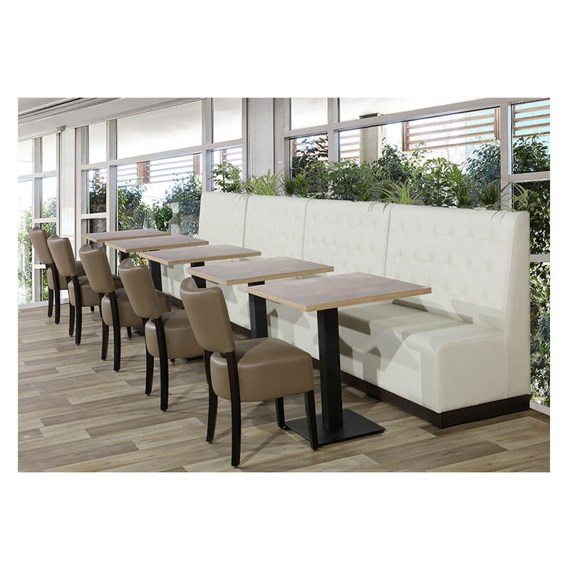 Luna Cream Coffee Bench