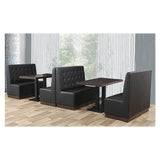 Luna Black Coffee Bench