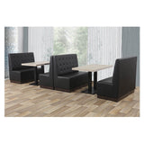 Luna Black Coffee Bench