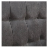 Banquette De Café Napoli Vintage Anthracite