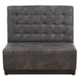 Banquette De Café Napoli Vintage Anthracite
