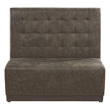 Banquette De Café Napoli Vintage Olive