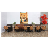 Banquette De Café Safran Vintage Olive