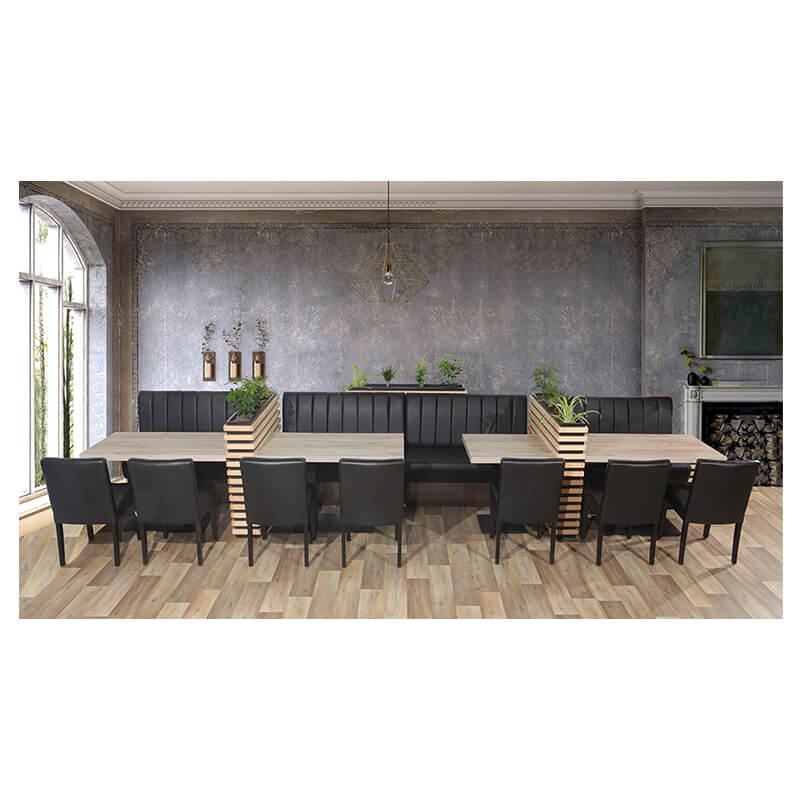 Banco de café Safran negro