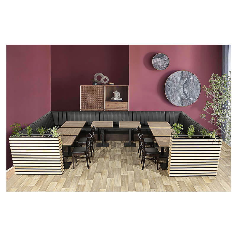 Banco de café Safran negro