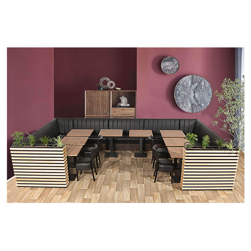 Banco de café Safran negro