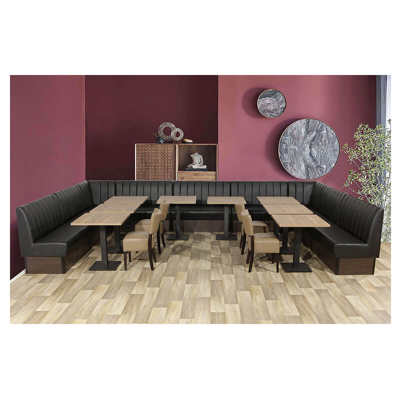 Banco de café Safran negro