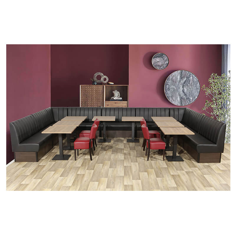 Banco de café Safran negro