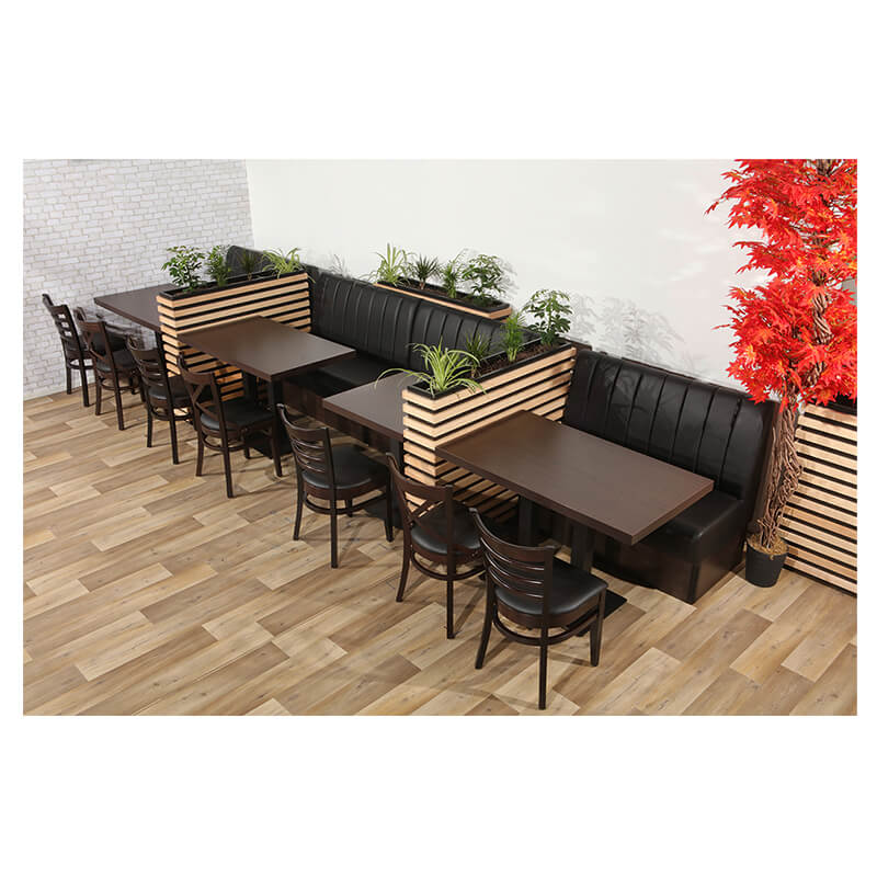 Banco de café Safran negro