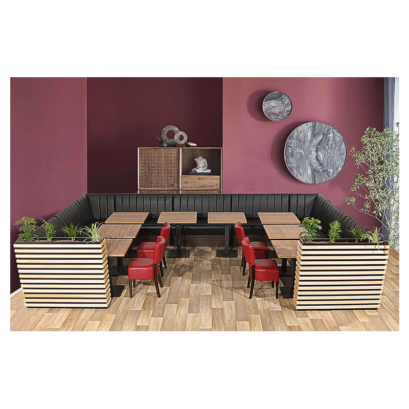 Banco de café Safran negro