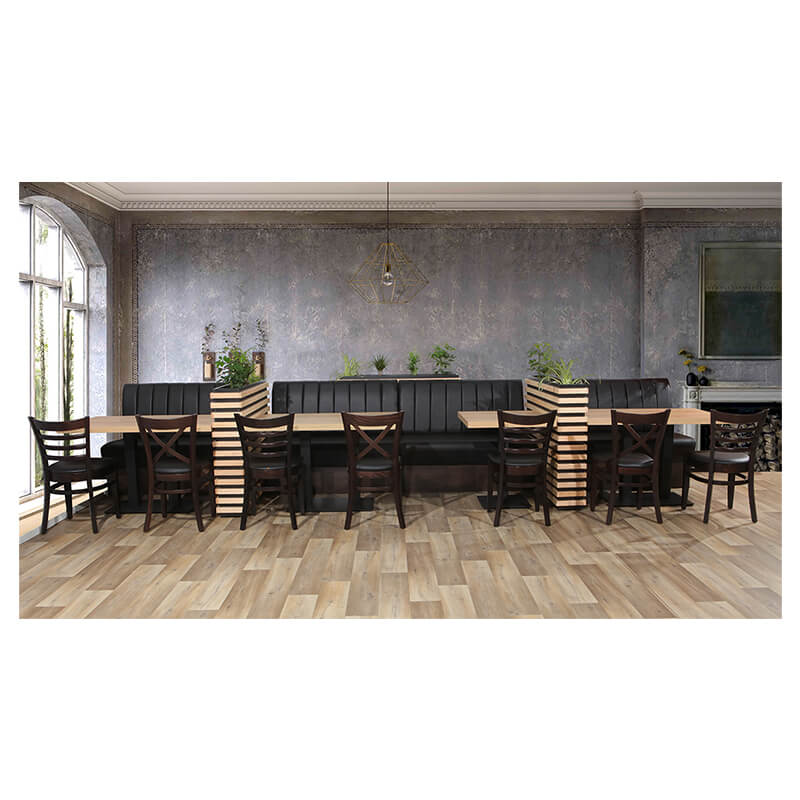 Banco de café Safran negro