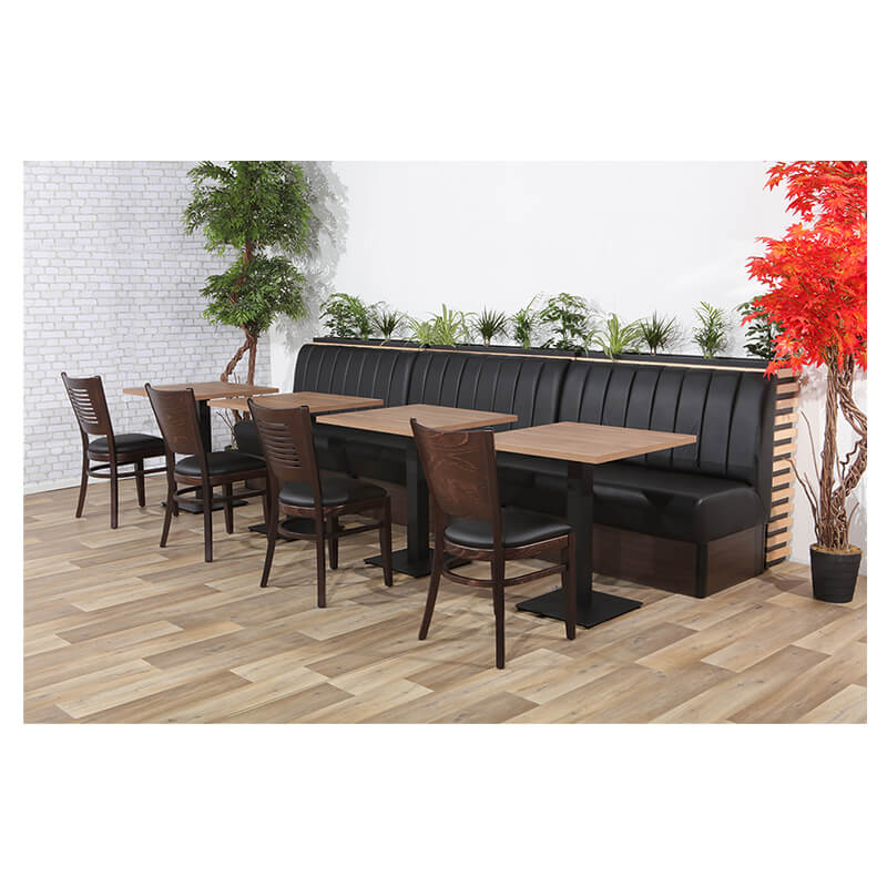 Banco de café Safran negro