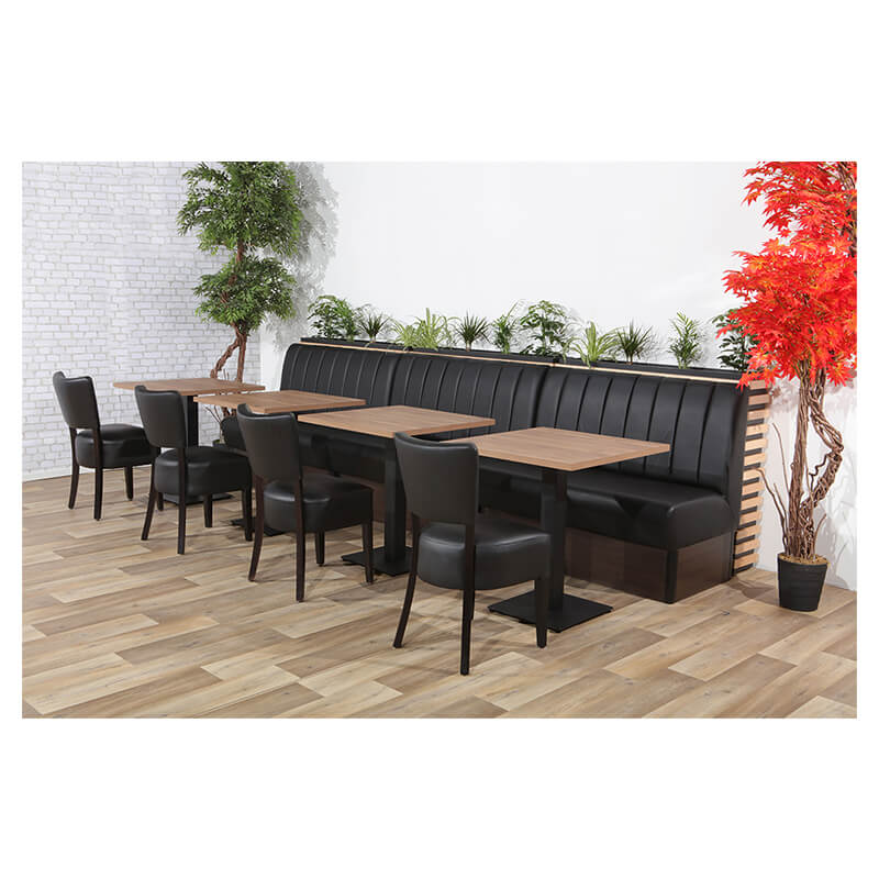 Banco de café Safran negro