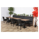 Banco de café Safran negro