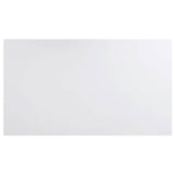 Bandeja de mesa blanca compacta 69x120 cm