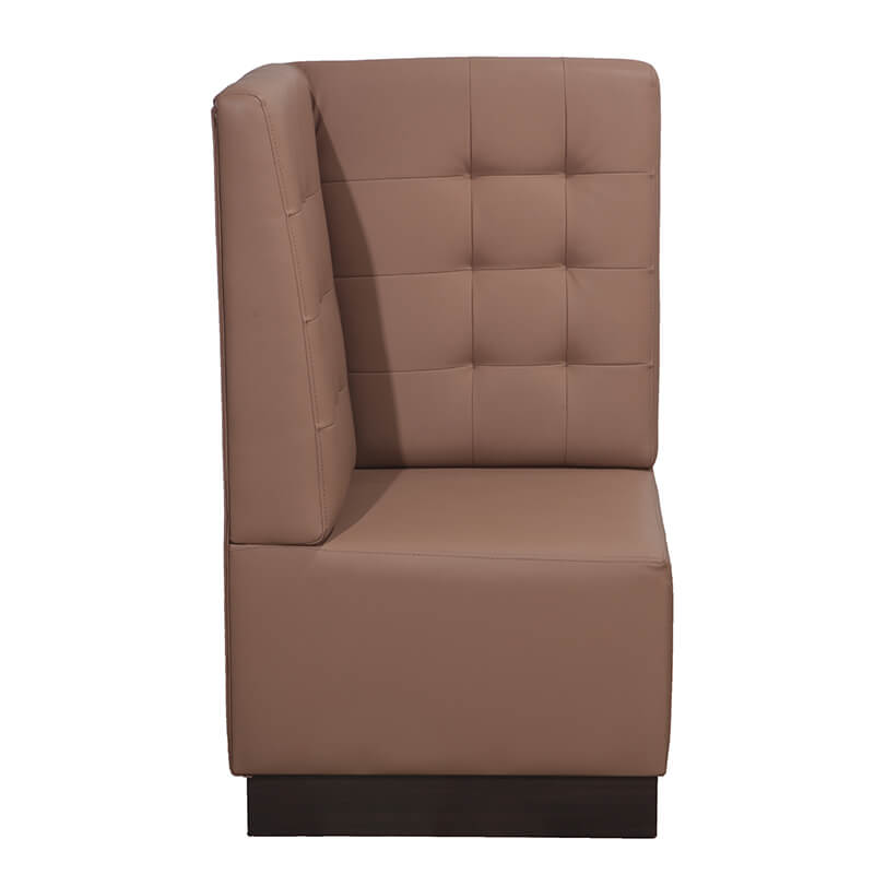 Banco de café Napoli Taupe en Angle