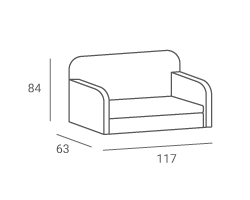 Canapé d'Attente QUADRO