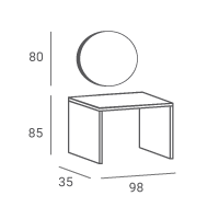 Coiffeuse REFLECTION I R