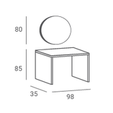 Coiffeuse REFLECTION I R