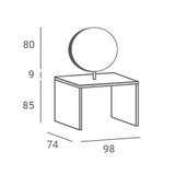 Coiffeuse REFLECTION II R CENTRAL