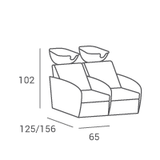 Fauteuil de Lavage Rialto Sofa